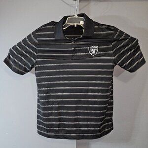 Men’s Medium Raiders Polo golf football shirt Cutter & Buck
